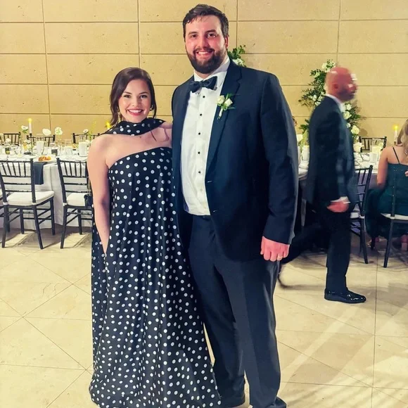 Show Me Your MuMu Black and White Polka Dot Dress - Picture 4 of 4